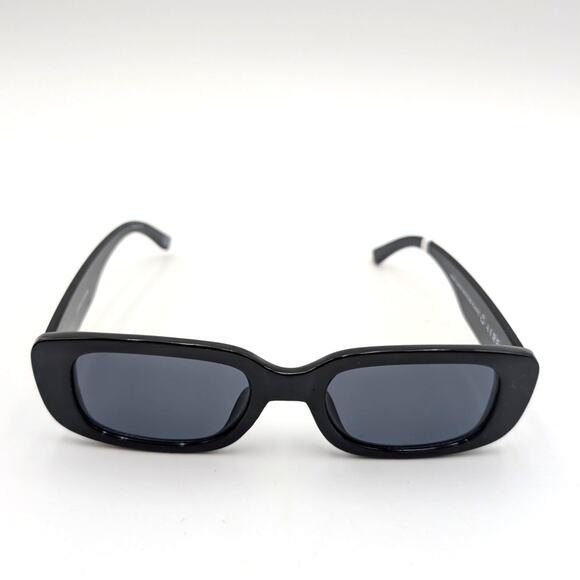 Aire Ceres Unisex Rectangle Sunglasses Black Frame/Smoke Mono Lens One Size - Picture 5 of 6